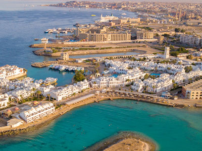Hurghada shoreline view
